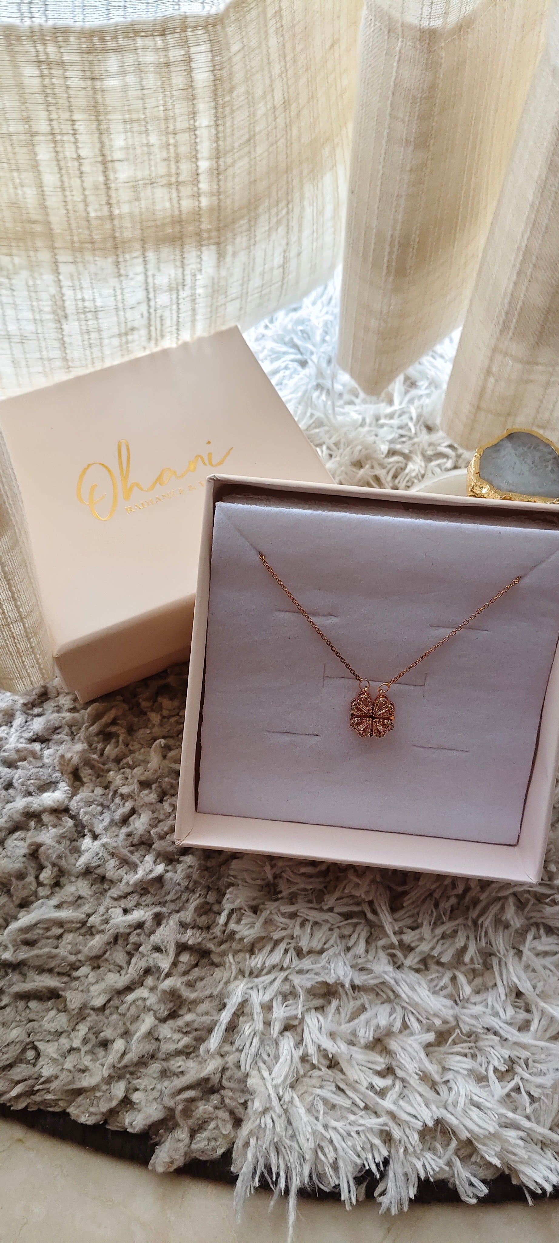 Attracting Hearts Necklace