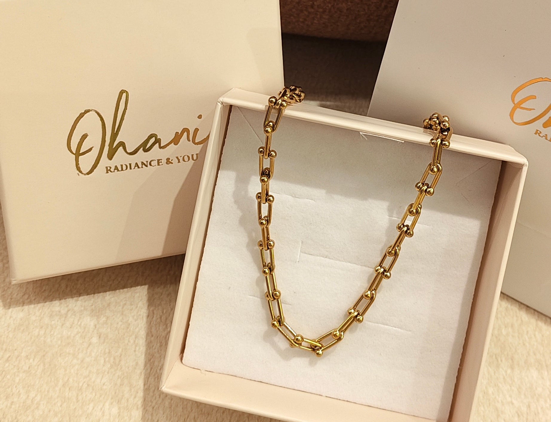 Linked in Radiance Necklace