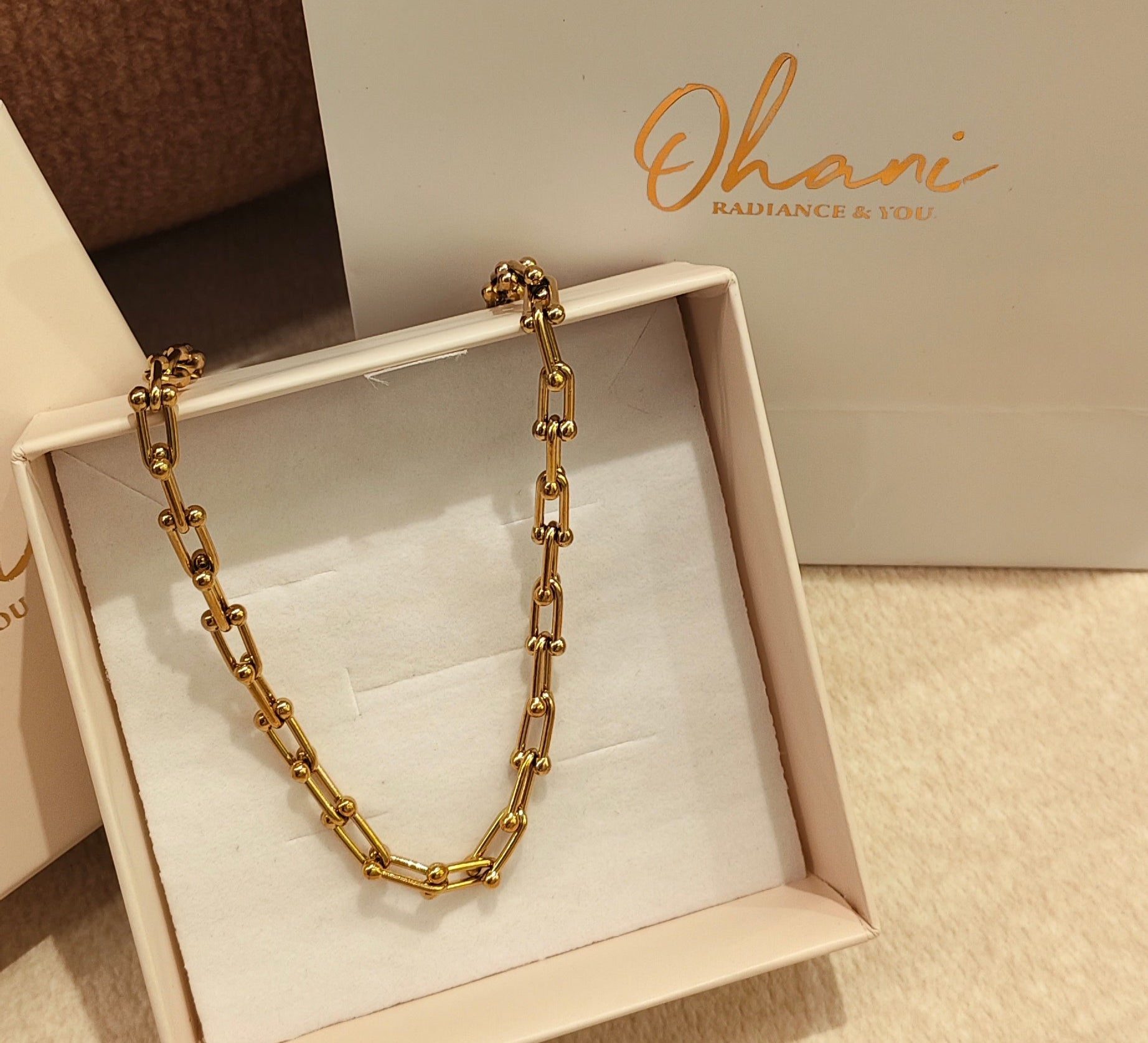 Linked in Radiance Necklace